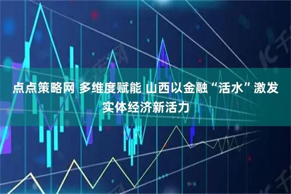 点点策略网 多维度赋能 山西以金融“活水”激发实体经济新活力
